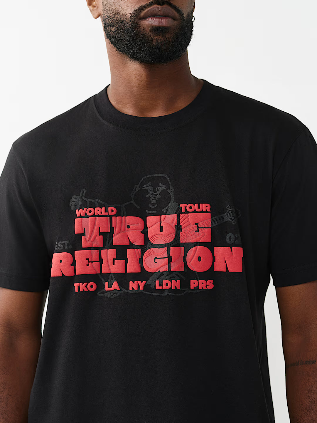 True Religion - Logo Blocky Puff Tee