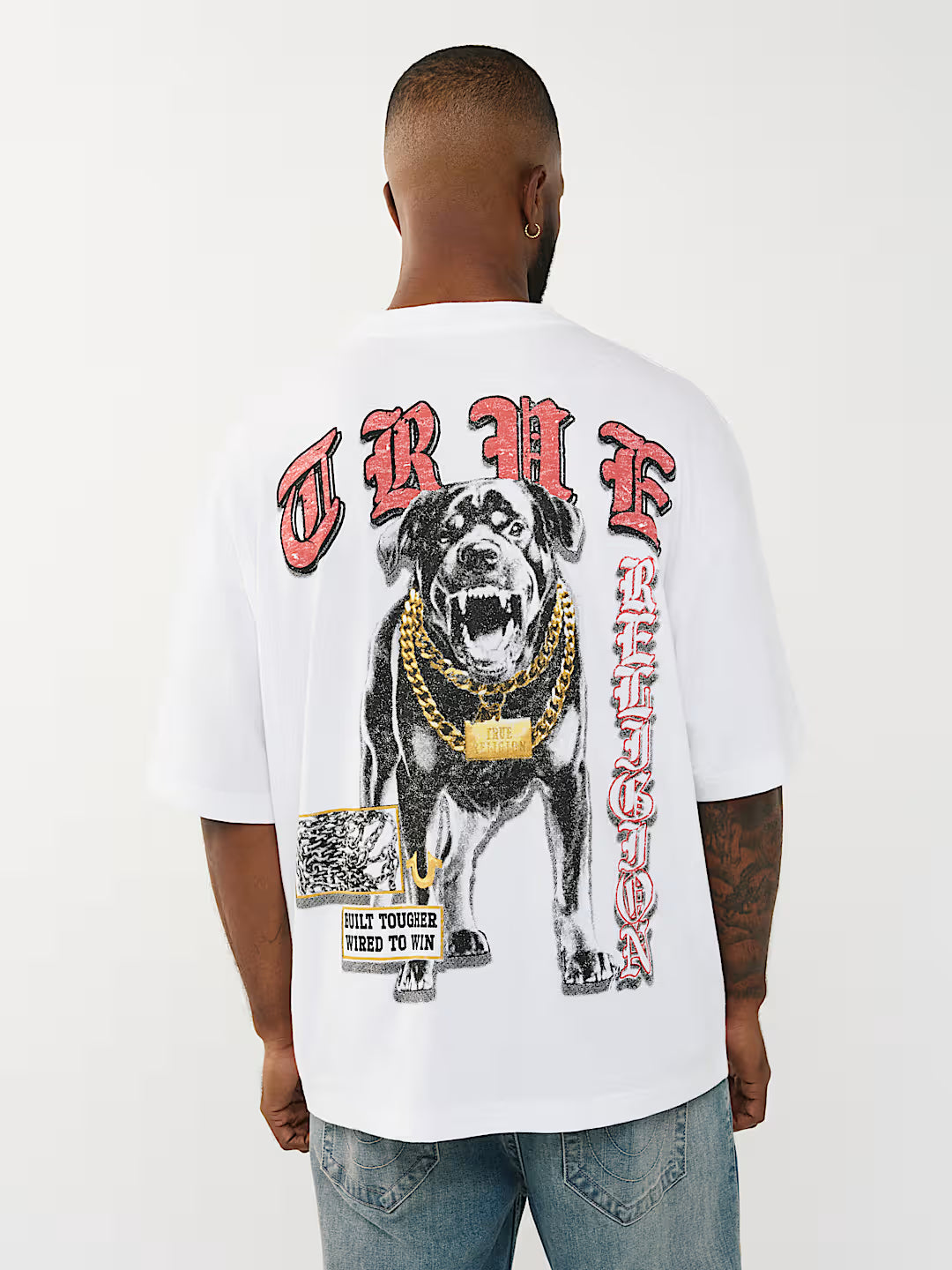 True Religion - Rottweiler Heavyweight Oversized Tee