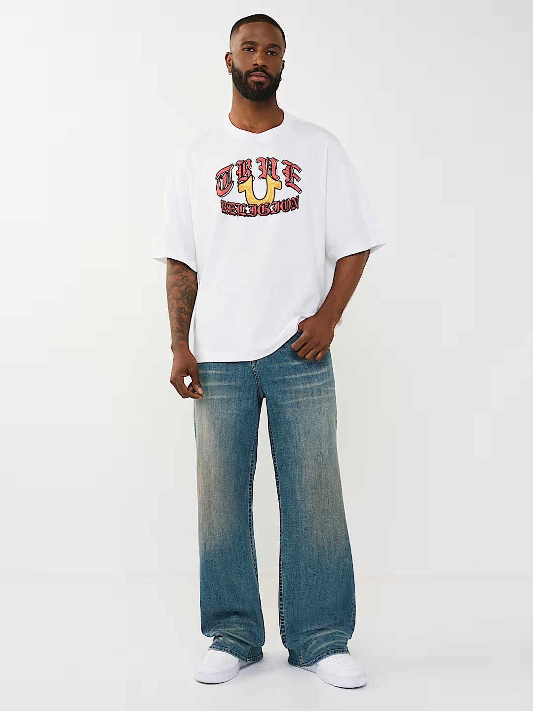 True Religion - Rottweiler Heavyweight Oversized Tee