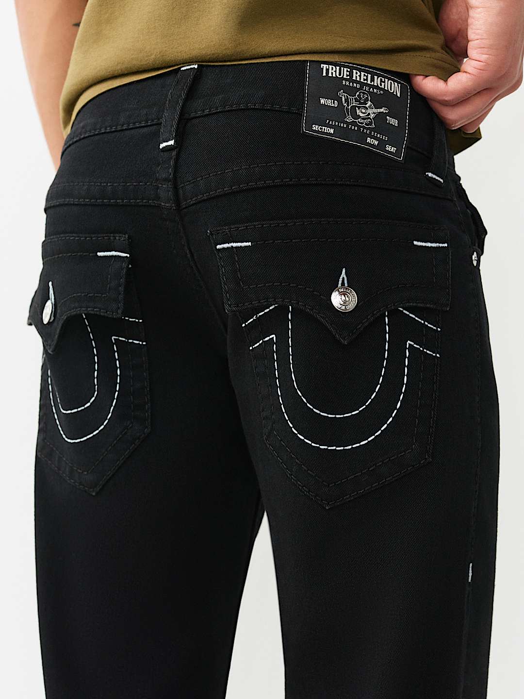 True Religion - Billy Big T Flap Bootcut Jean 34"