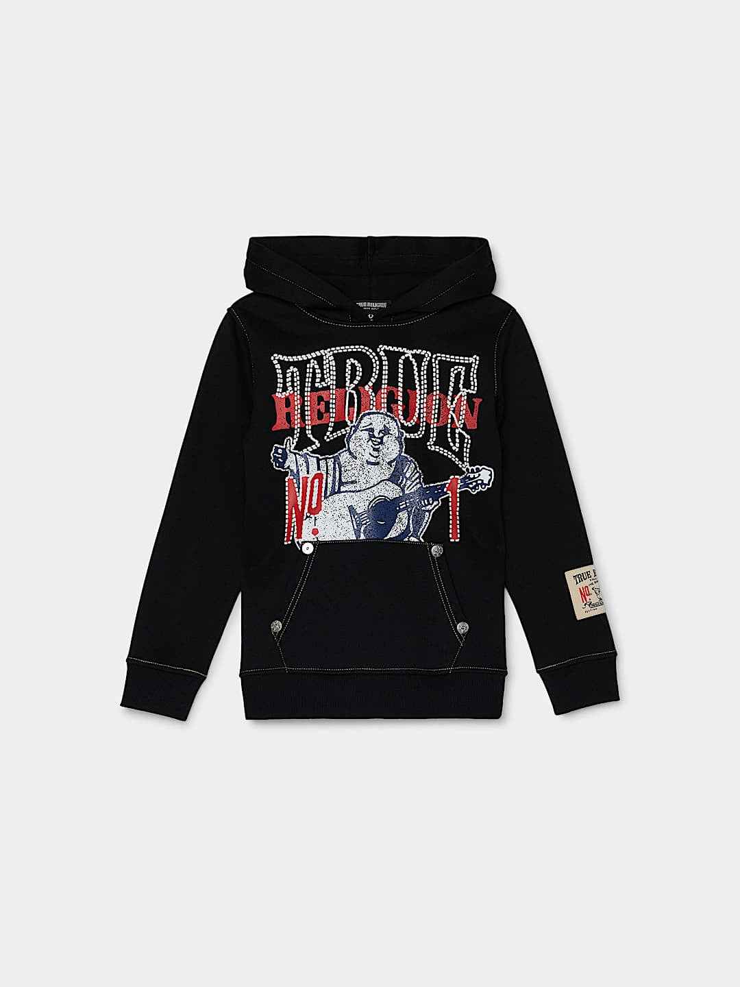 True Religion - Boys True 1 Logo Pullover Hoodie