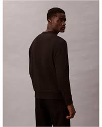 Calvin Klein - Fleece Layered Monogram Graphic Sweatshirt IMMEDIATE