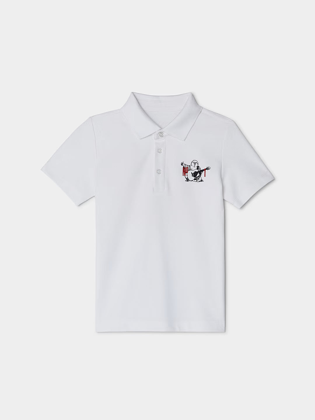 True Religion - Boys Canvas Patch Polo Shirt