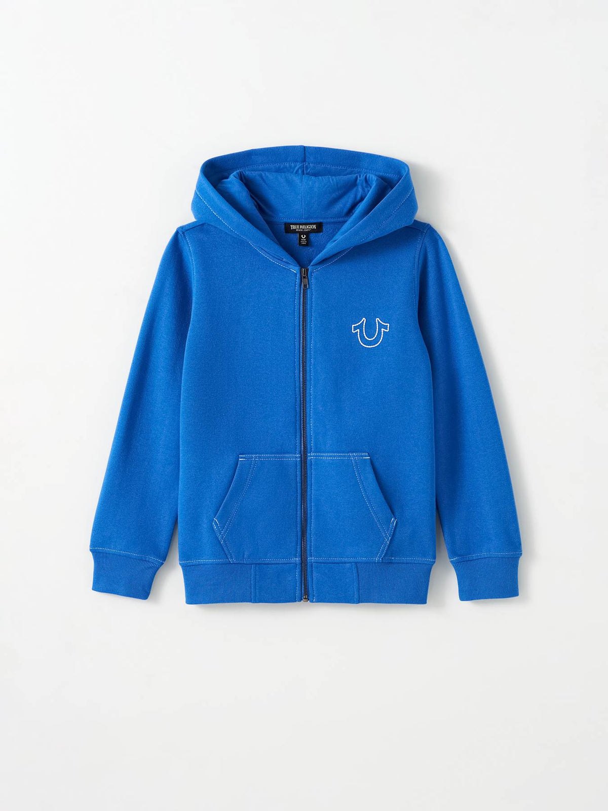 True Religion - Boys Stitch Logo Zip Hoodie