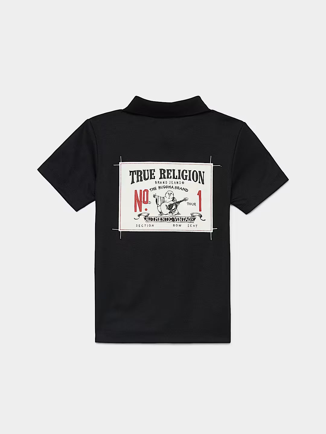 True Religion - Boys Canvas Patch Polo Shirt