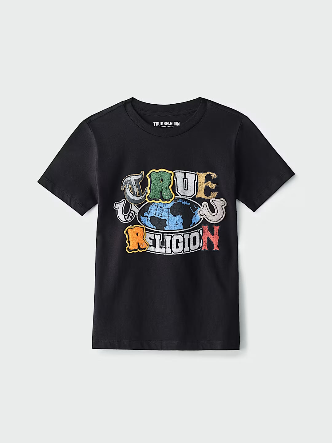 True Religion - Boys Global Logo Patch Tee