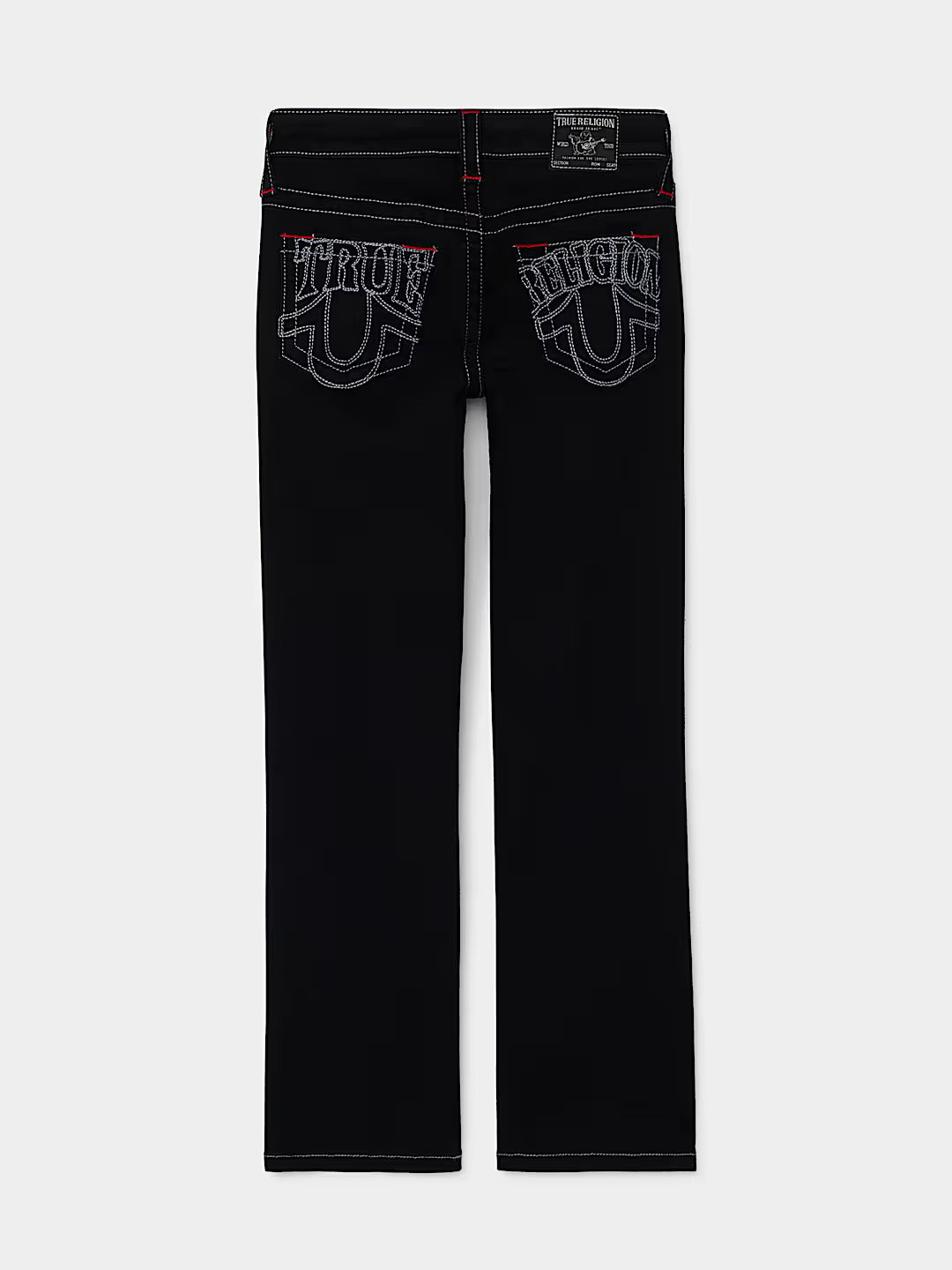 True Religion - Boys Ricky Big T Embroidered Straight Jean