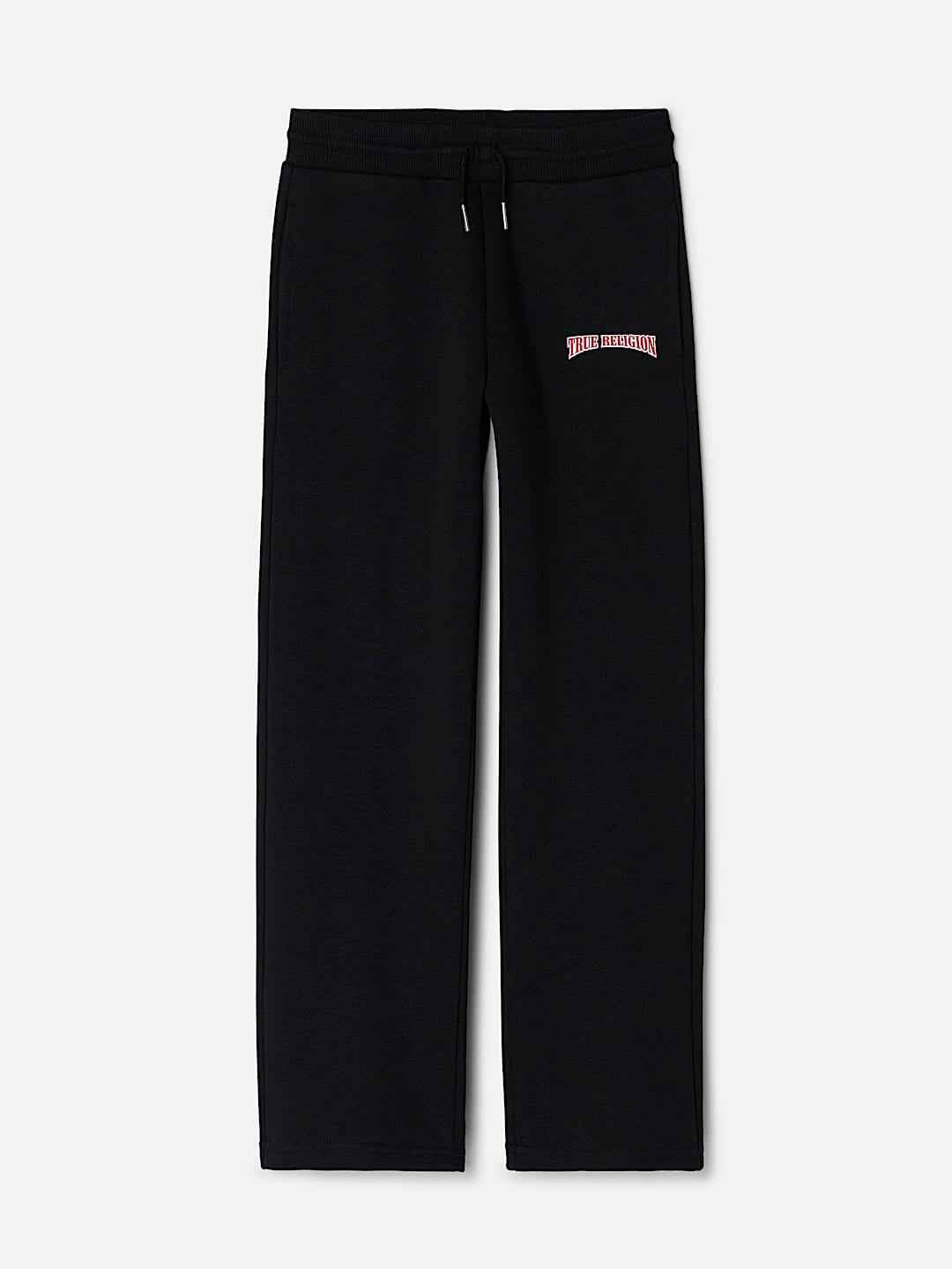 True Religion - Girls Horseshoe Wing Straight Leg Wweatpant