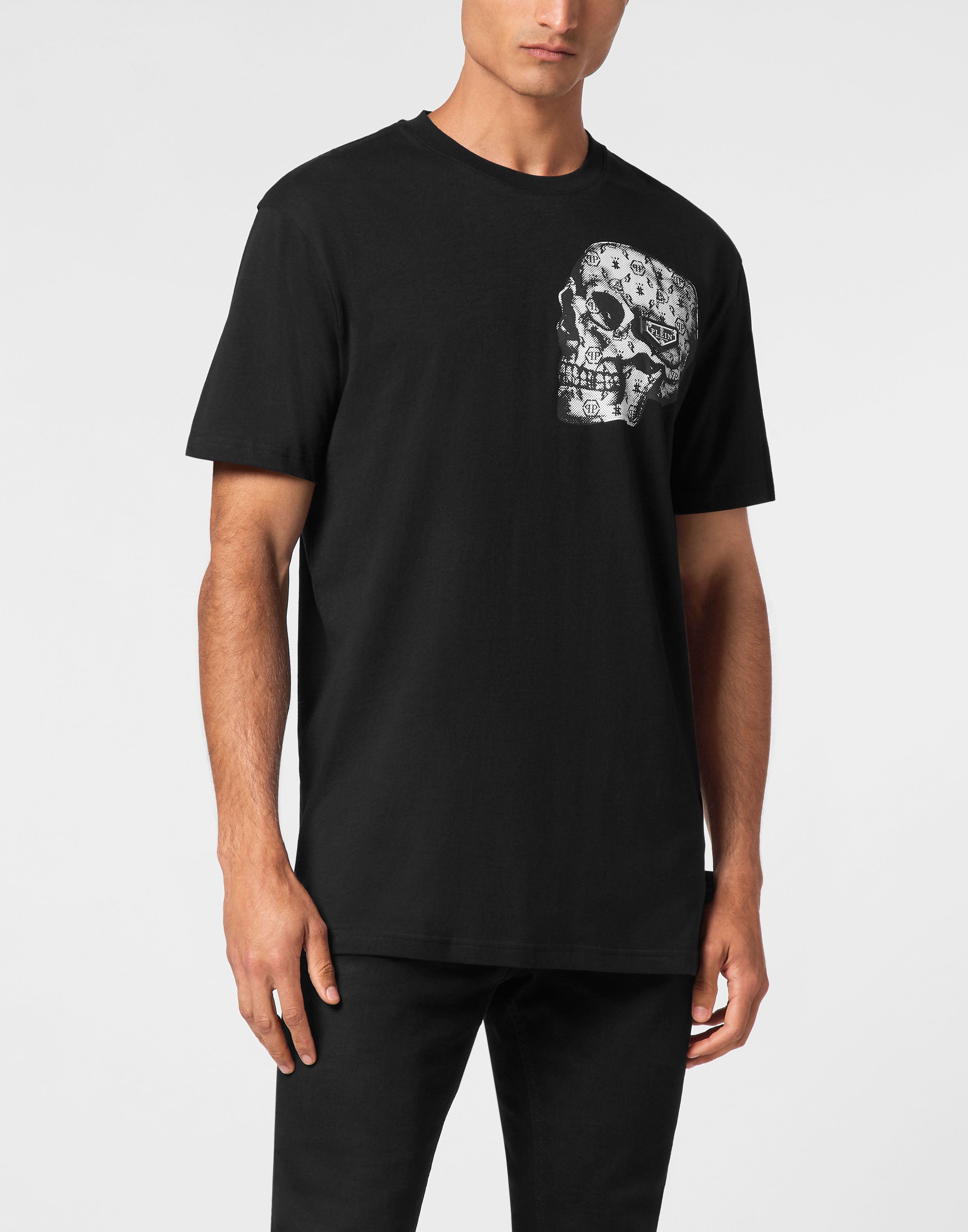 PHILIPP PLEIN - T-shirt Round Neck SS Skull