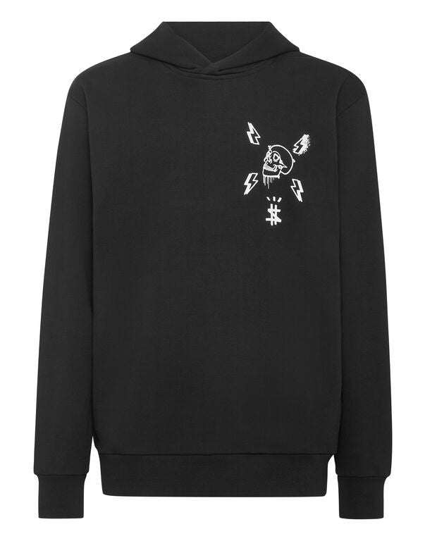 PHILIPP PLEIN - Hoodie Sweatshirt Hexagon