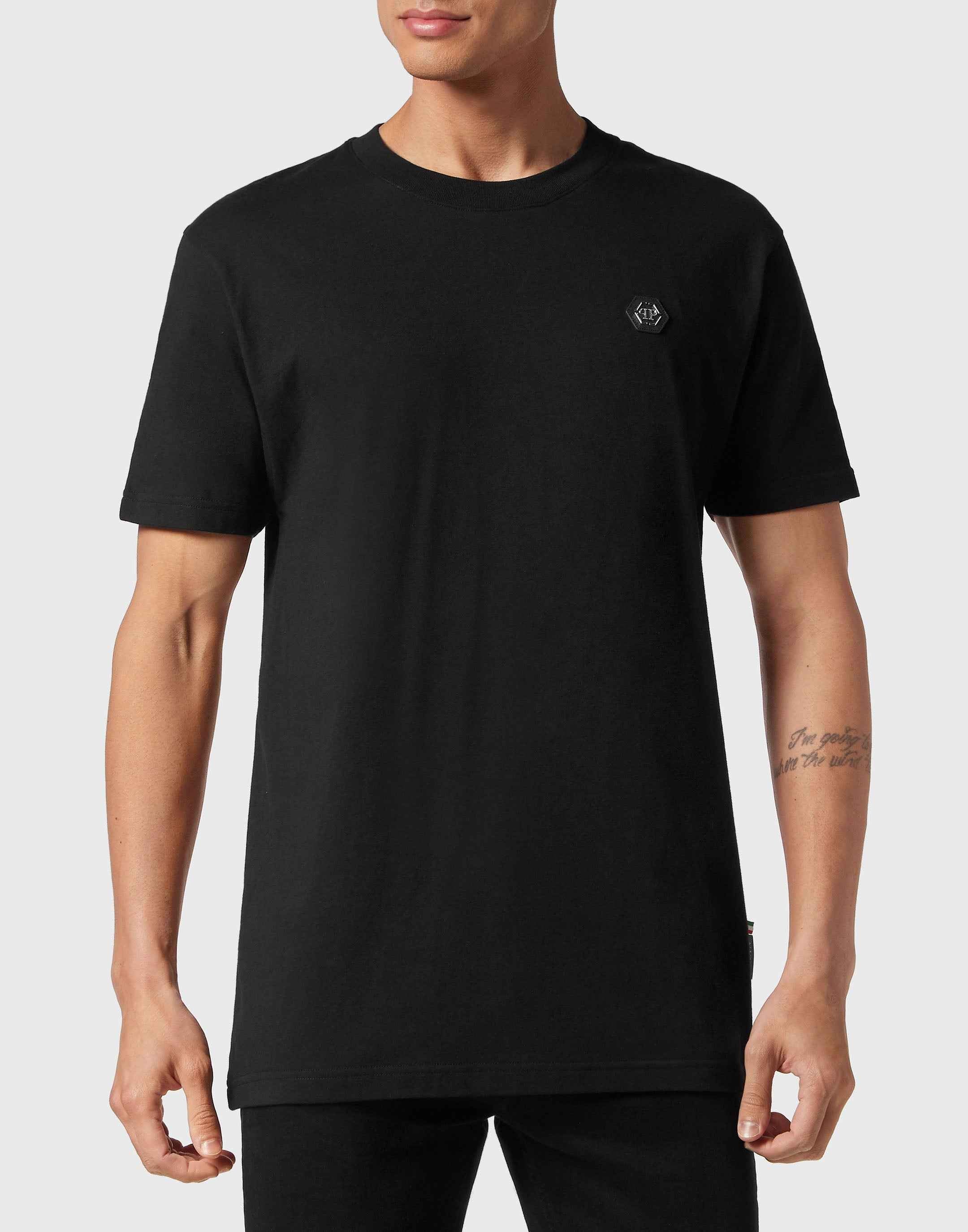 PHILIPP PLEIN - T-shirt Round Neck SS Kimono Cut Skull&Bones
