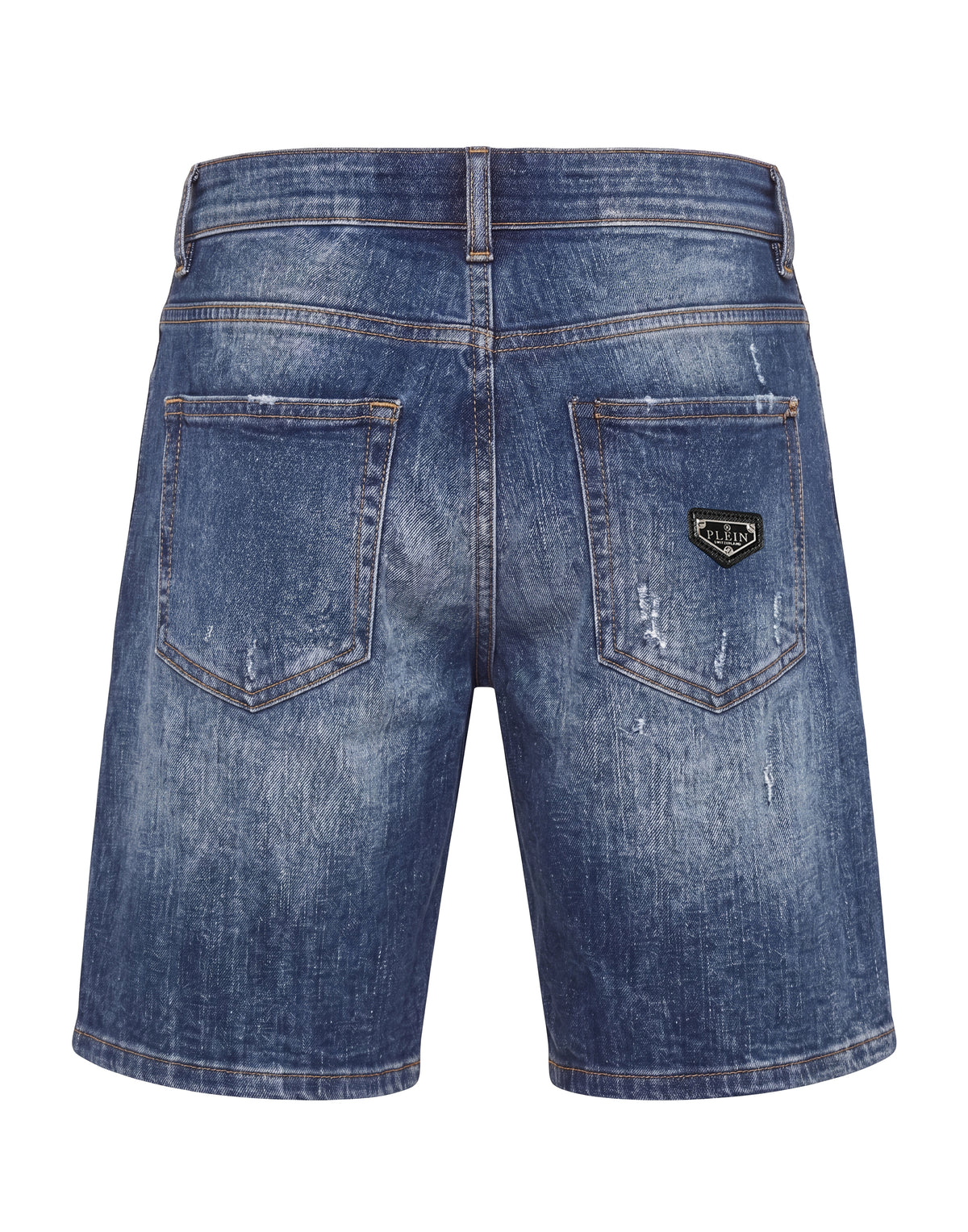 PHILIPP PLEIN - Denim Formentera Shorts Basics