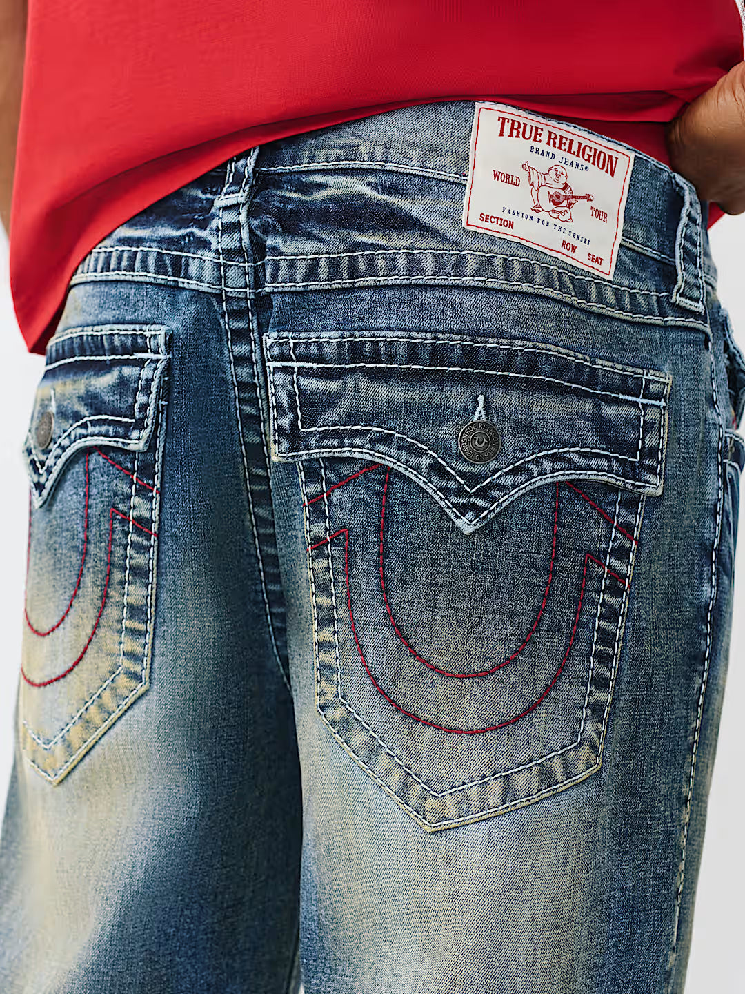 True Religion - Bobby Big T Flap Baggy Jean 32