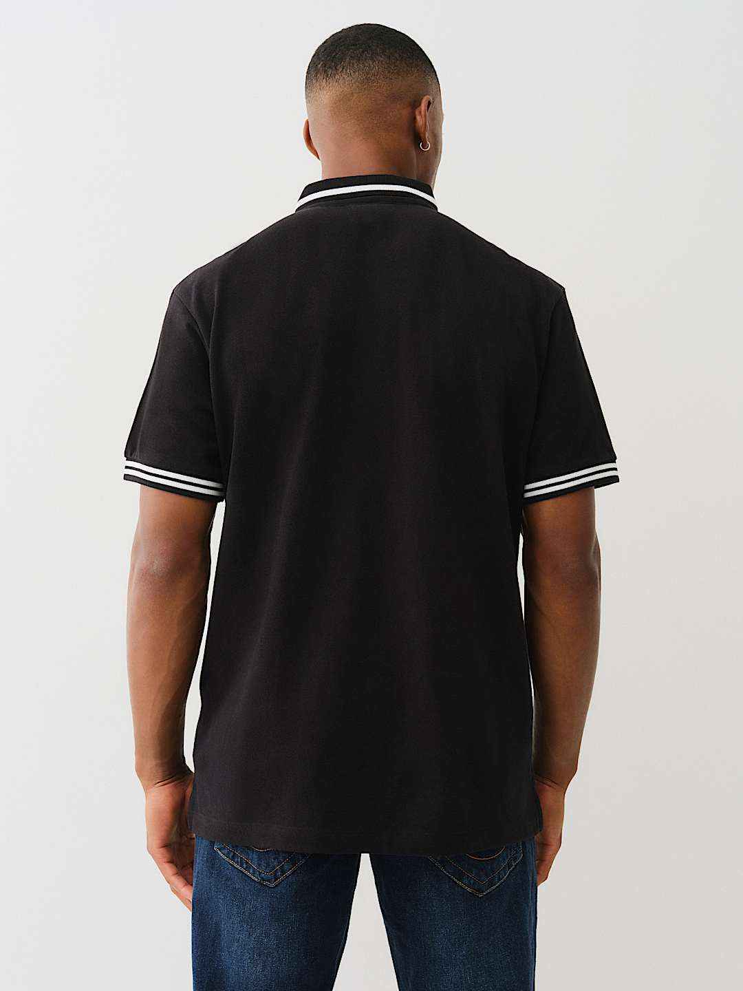 True Religion - Big T Horseshoe Polo Shirt