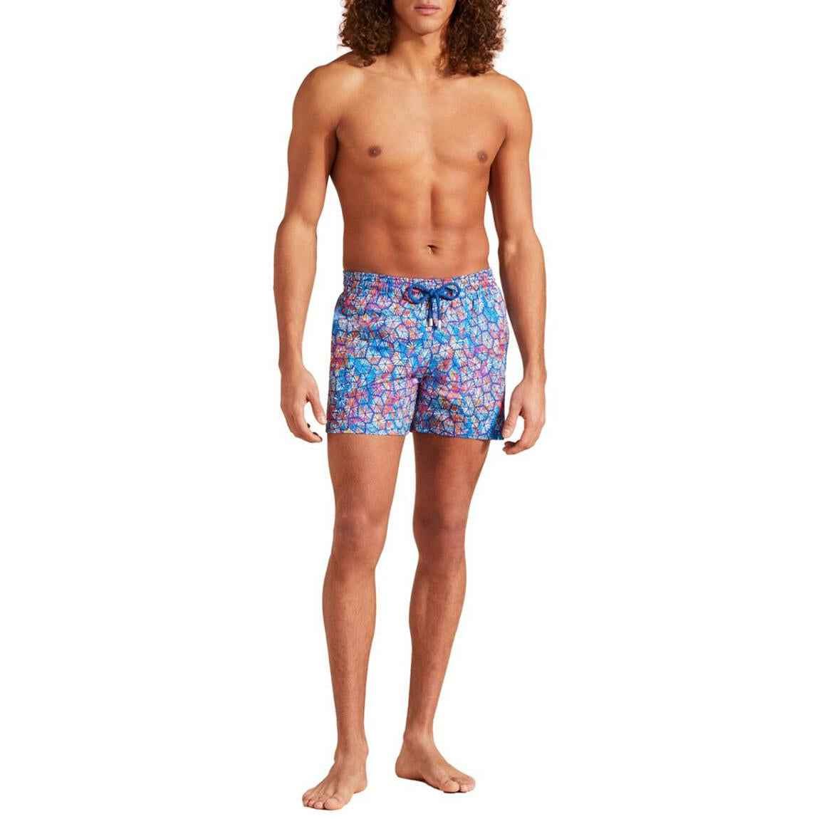 Vilebrequin - Blue Carapa Abstract Swim Trunks