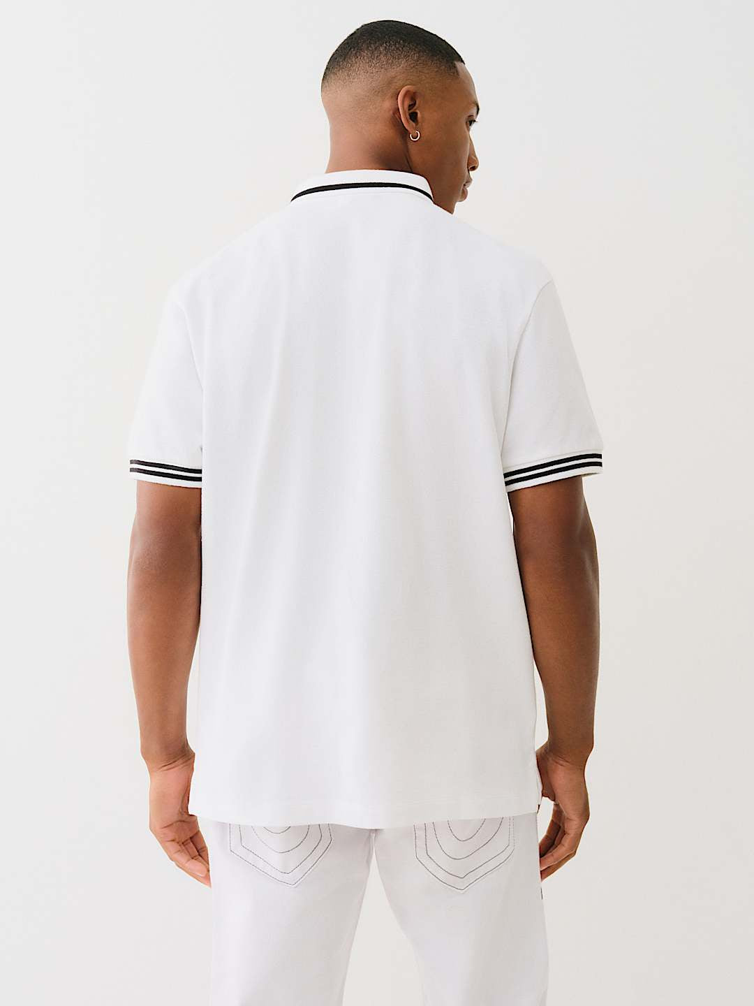 True Religion - Big T Horseshoe Polo Shirt