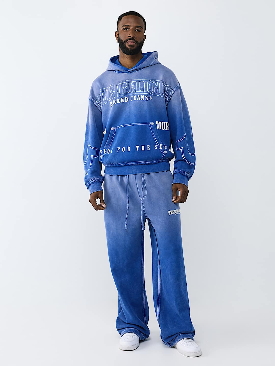 True Religion - Big T Washed Baggy Sweatpant