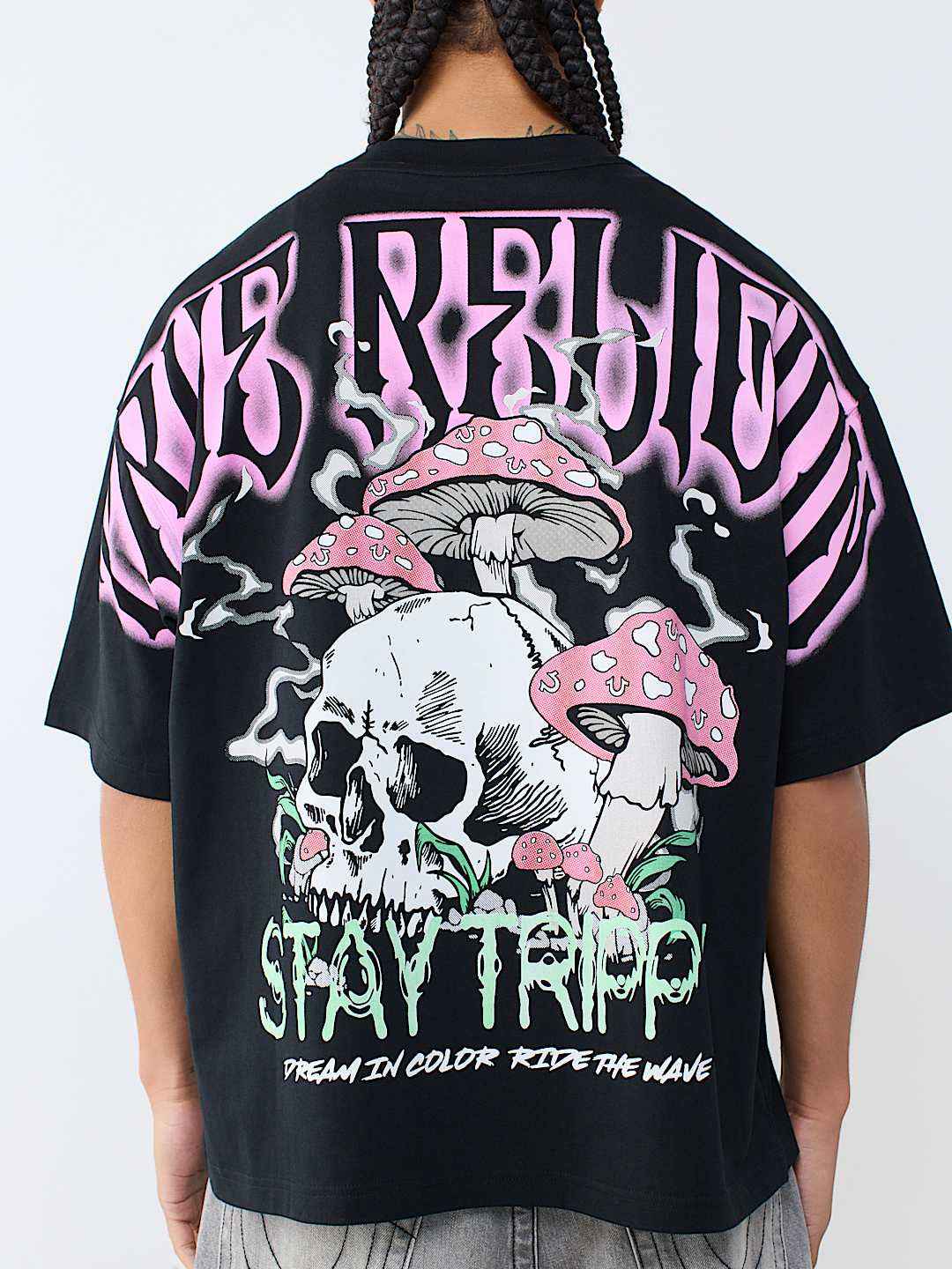 True Religion - Trippy Heavyweight Oversized Tee