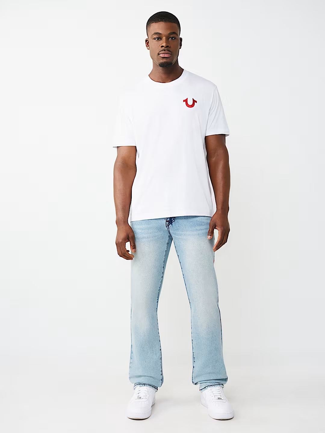 True Religion - Marker Script Buddha Tee
