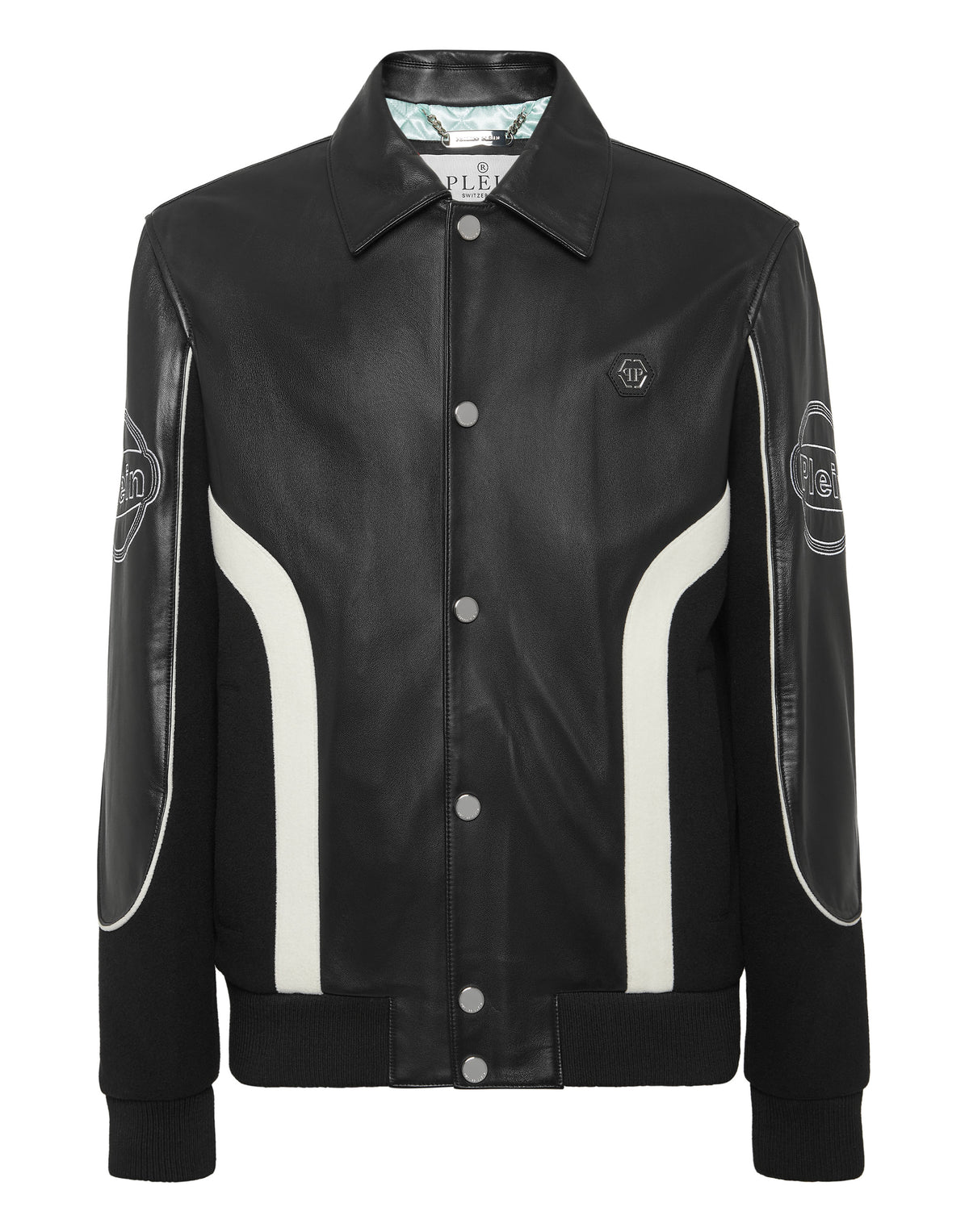 PHILIPP PLEIN - Coster Bomber Jacket LS Plein Club