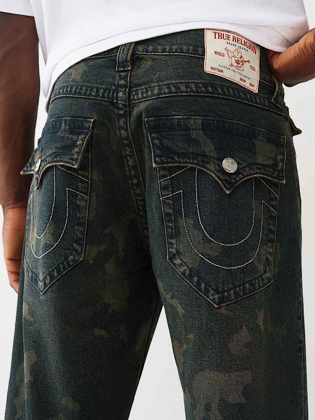 True Religion - bobby flap baggy jean 32