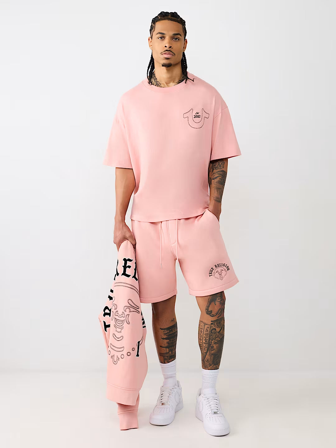 True Religion - Authentic Logo Fleece Short