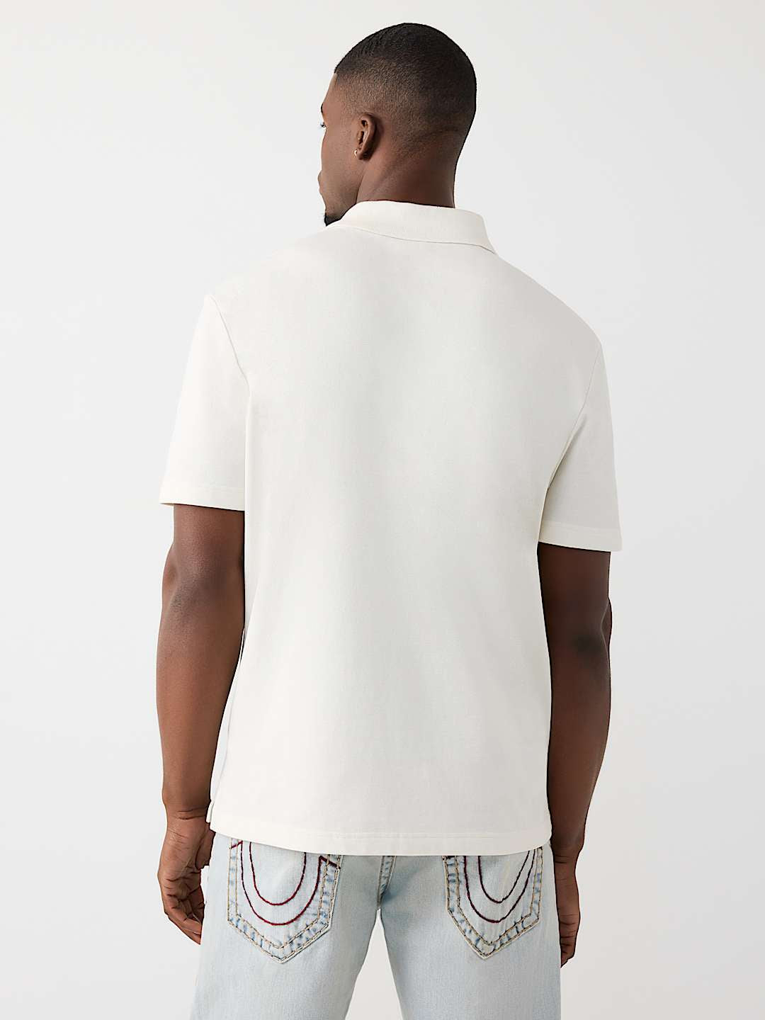 True Religion - Logo Piqué Polo Shirt