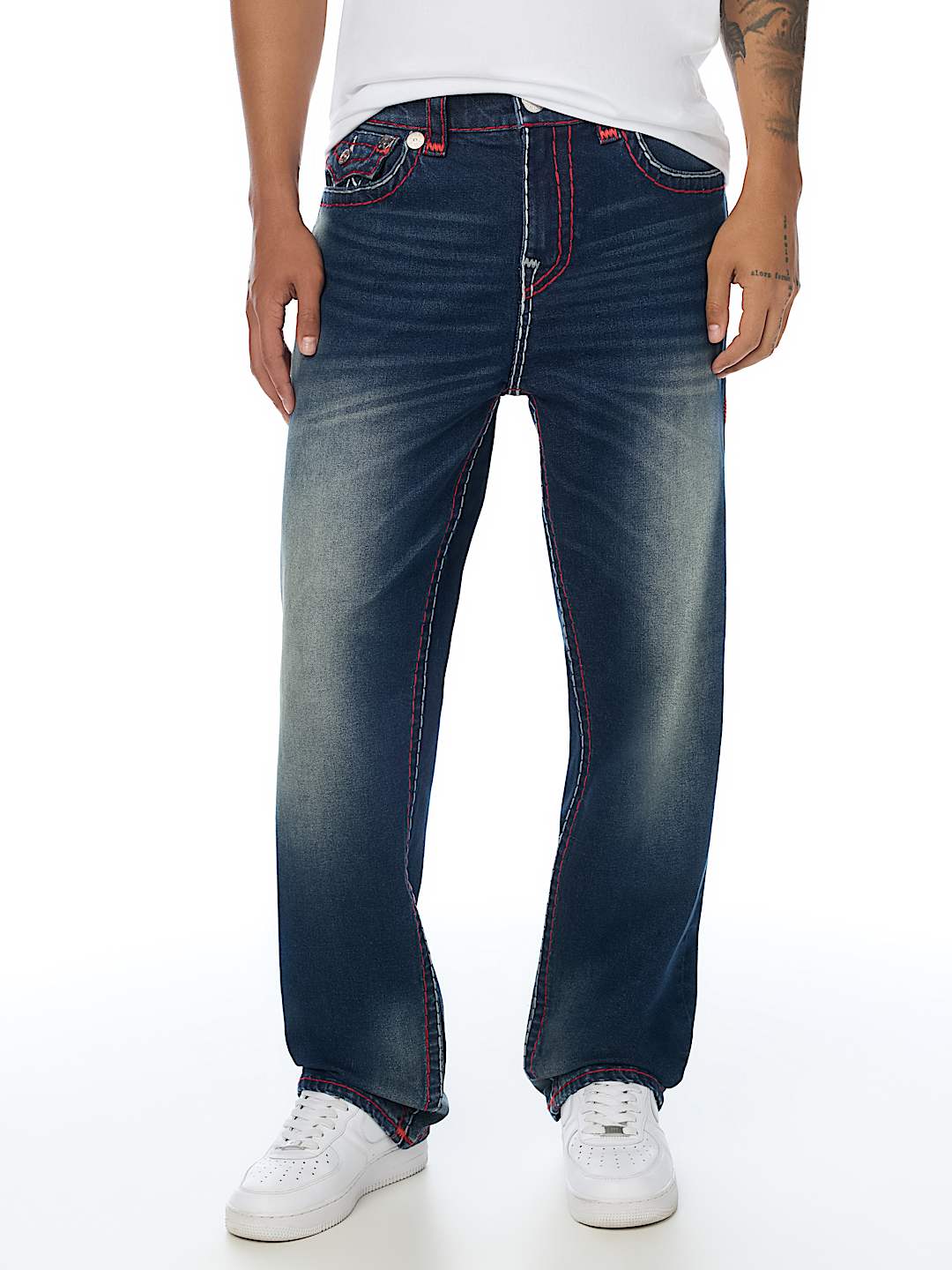 True Religion - Ricky Super T Flap Straight Jean 34"