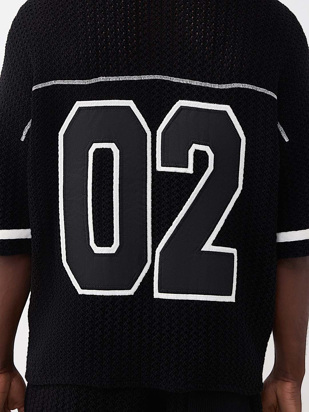 True Religion - Open Knit Oversized Jersey
