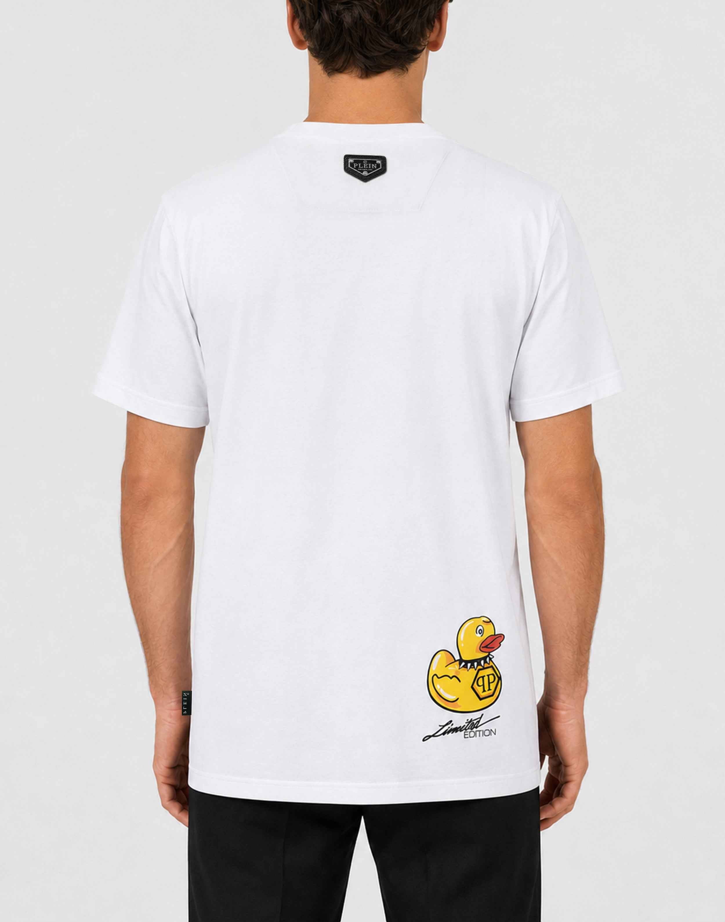 PHILIPP PLEIN - Jersey T-Shirt Plein Duck Skull