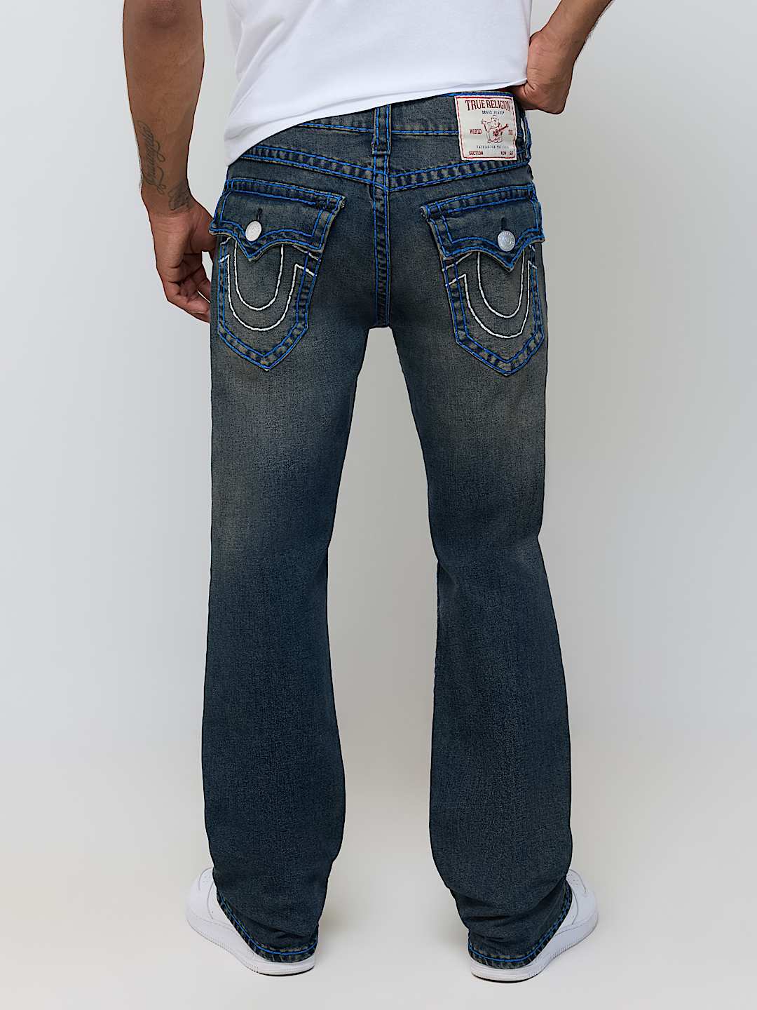 True Religion - Ricky Super T Flap Straight Jean