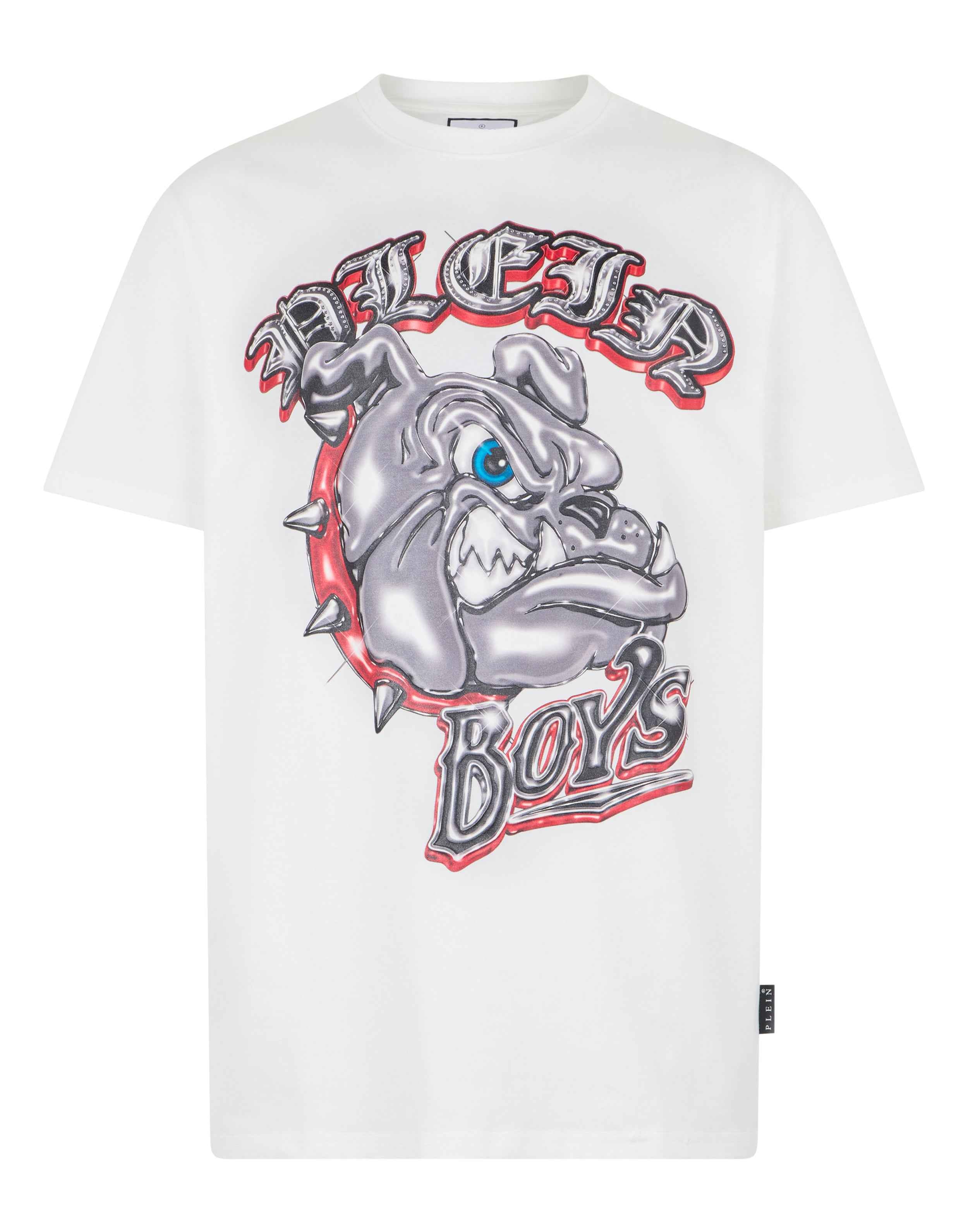 PHILIPP PLEIN - Jersey T-Shirt Bulldog Plein Boys