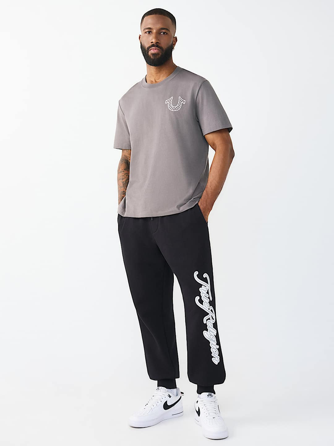 True Religion - Diagonal Logo Jogger