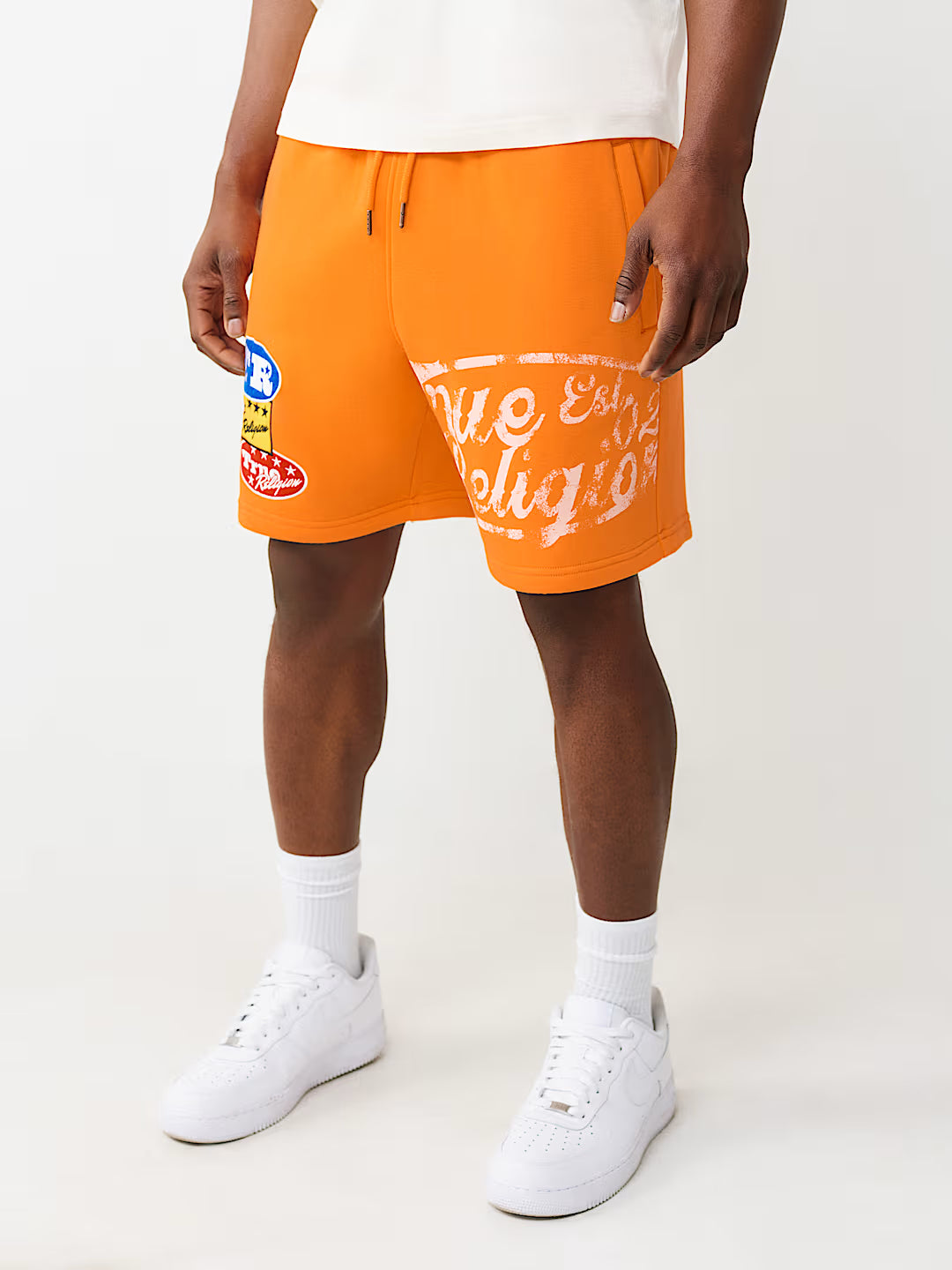 True Religion - Logo Patch Sweatshort