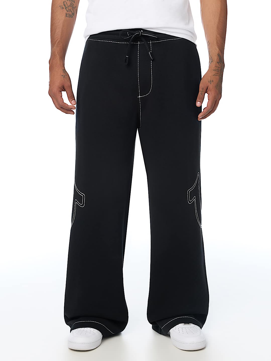 True Religion - Big T Horseshoe Baggy Sweatpant