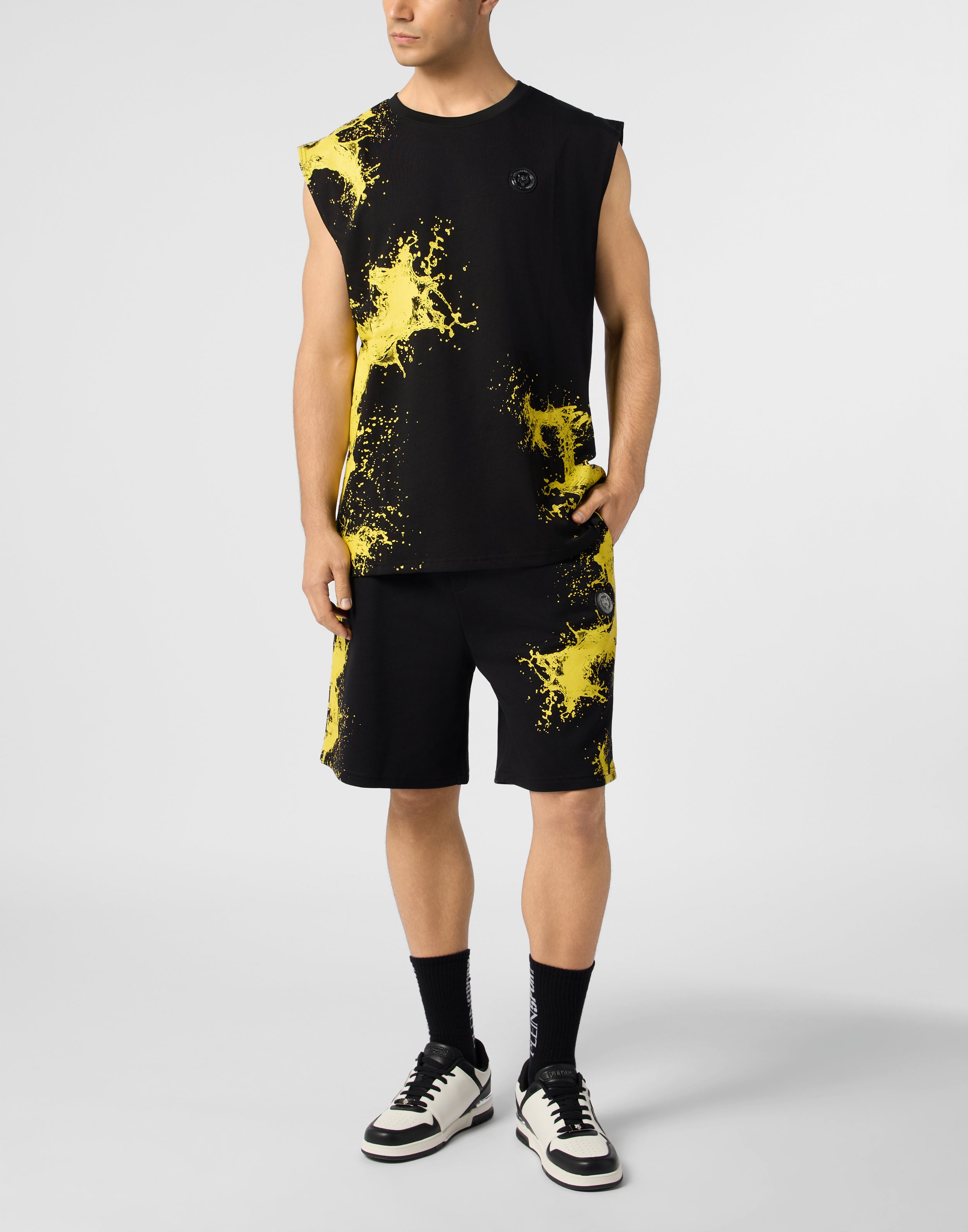PHILIPP PLEIN - PLEIN SPORT Shorts Plein Sport Splash