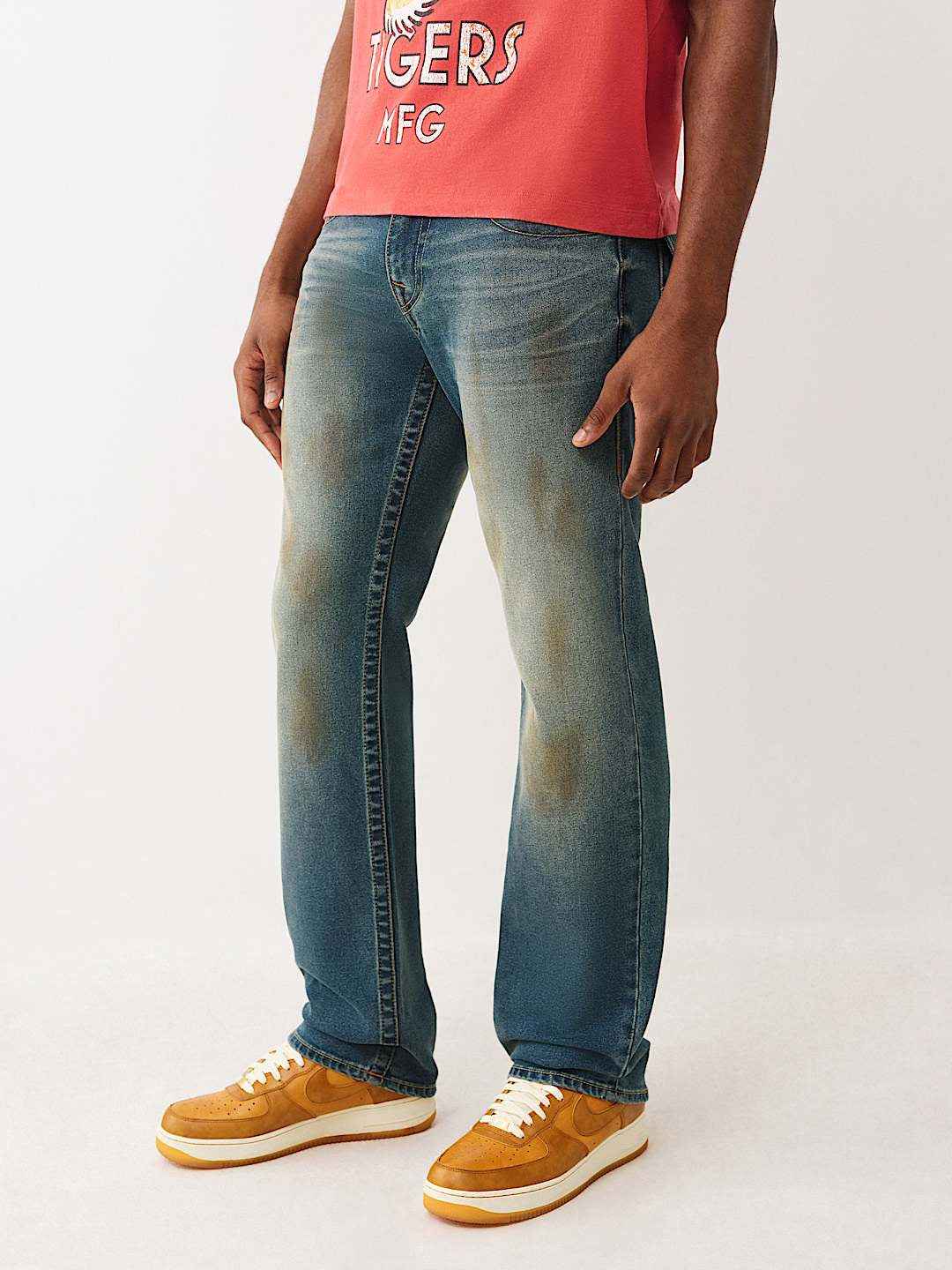 True Religion - ricky flap straight jean 34