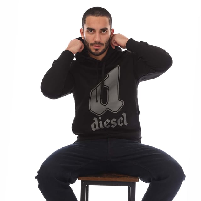 Diesel -  S-Ginnout 13-A Hoodie in Black