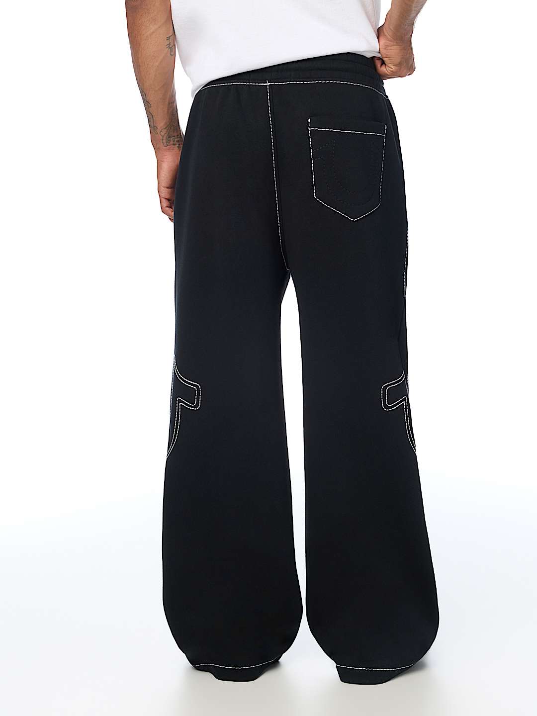 True Religion - Big T Horseshoe Baggy Sweatpant