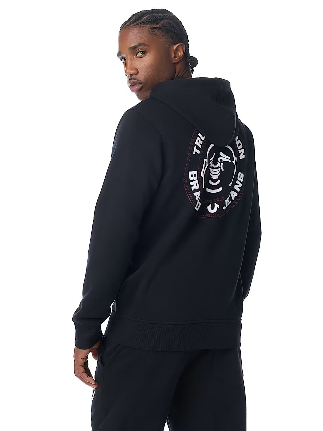 True Religion - True Puff-Print Zip Hoodie