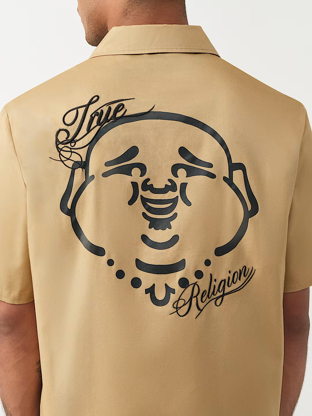 True Religion - Full-Zip Buddha Shirt