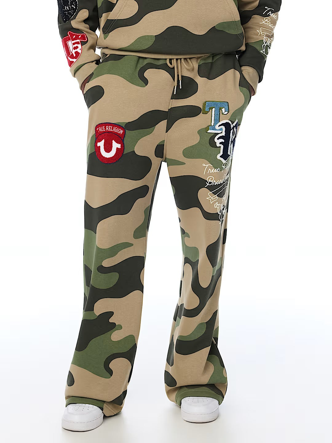 True Religion - Logo Patch Baggy Sweatpant