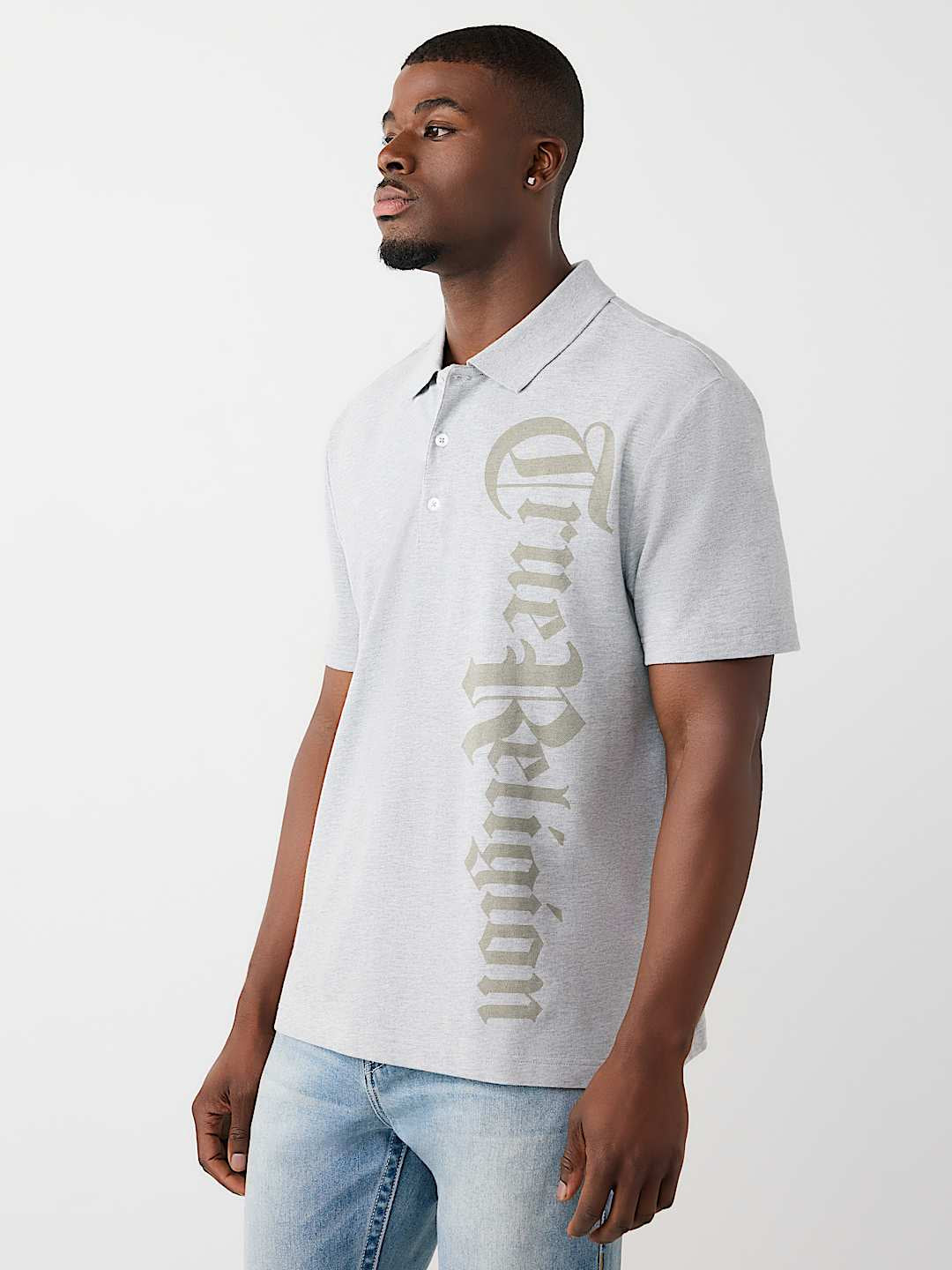 True Religion - Logo Piqué Polo Shirt