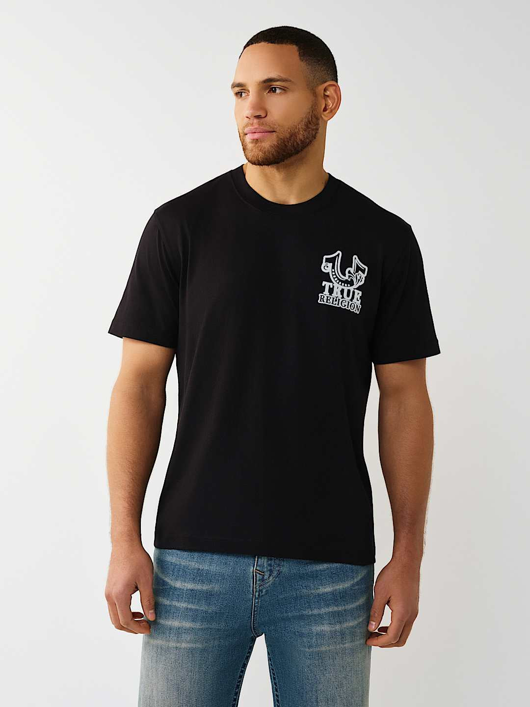 True Religion - Crest Logo Tee