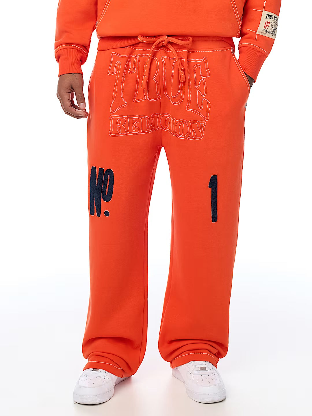 True Religion - No. 1 Logo Big T Sweatpant