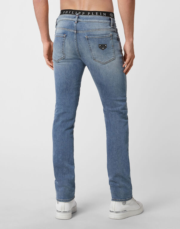 PHILIPP PLEIN - Straight Supreme Fit Jeans Basic