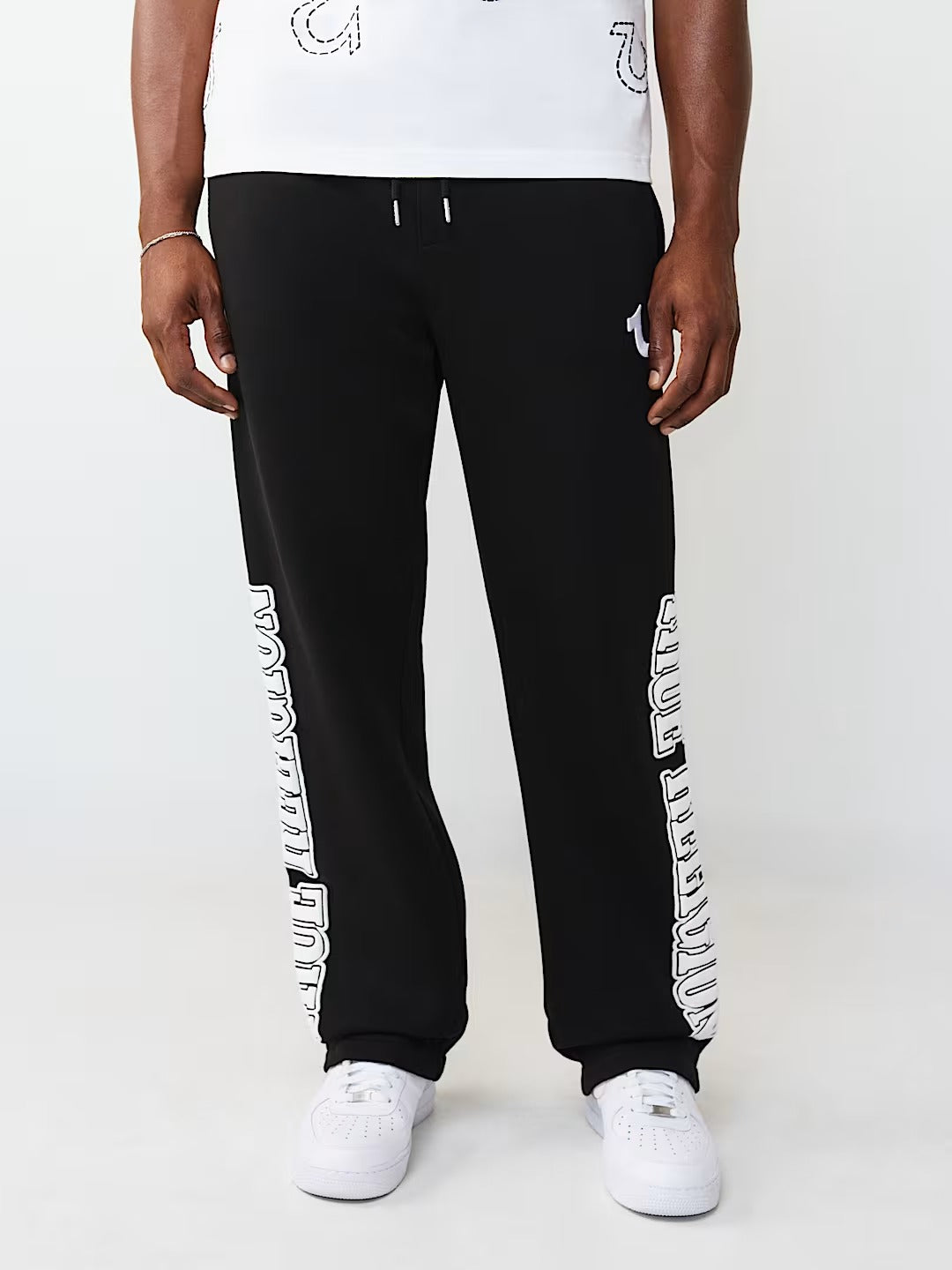 True Religion - Straight OG Logo Sweatpant