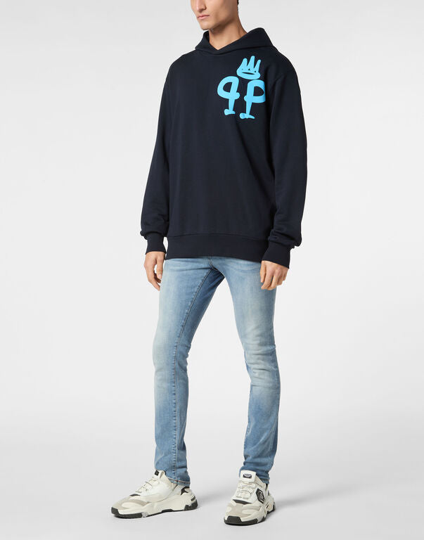 PHILIPP PLEIN - Hoodie Sweatshirt LS King Plein