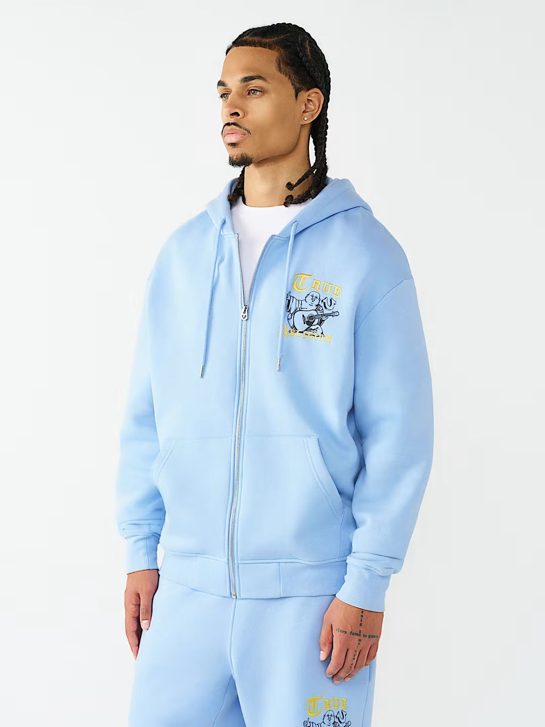 True Religion - Logo Zip Hoodie