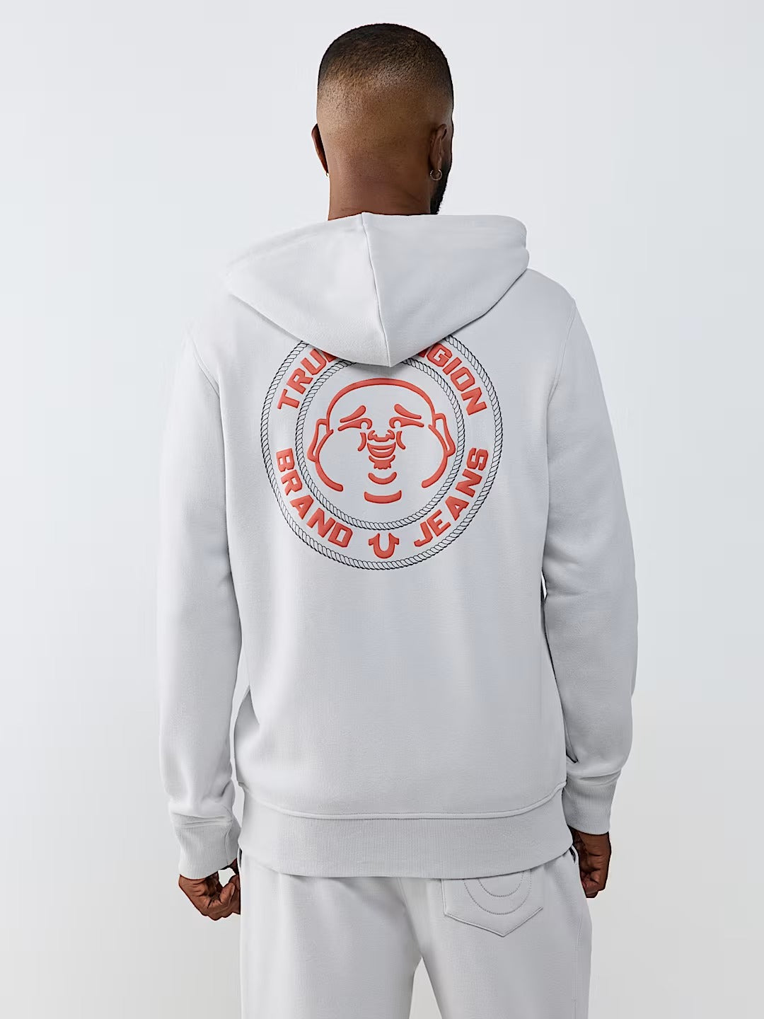 True Religion - True Puff-Print Zip Hoodie